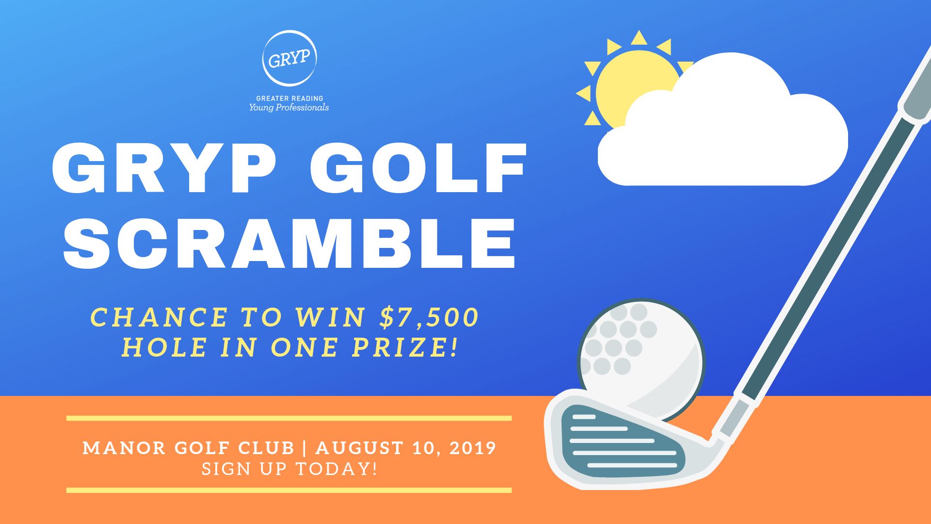 3rd Annual GRYP Golf Scramble